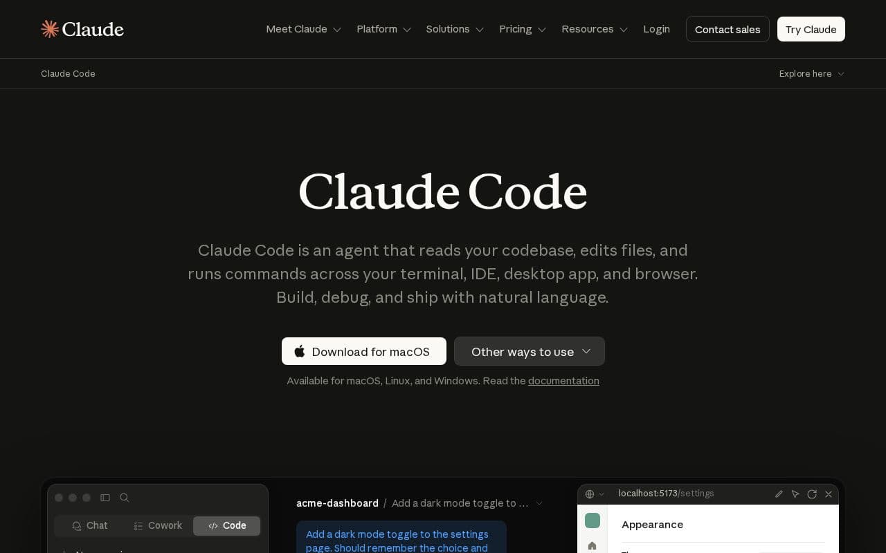 Claude Code screenshot