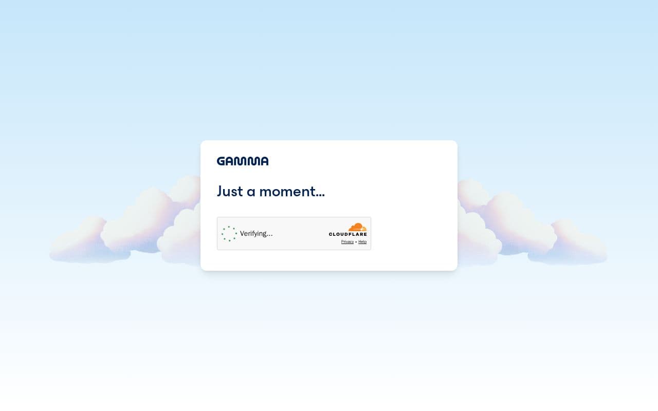 Gamma screenshot