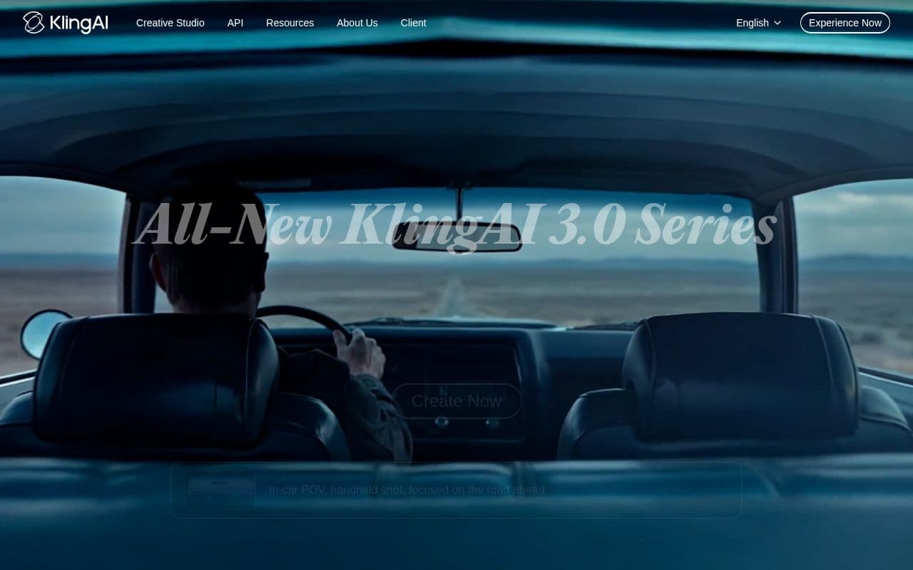 Kling AI screenshot