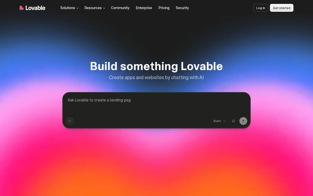 Lovable screenshot