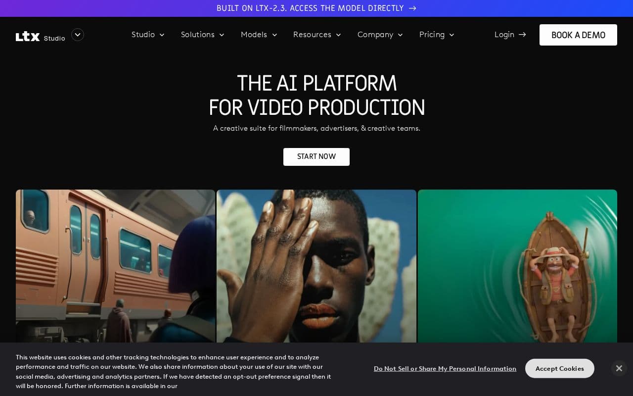LTX Studio screenshot