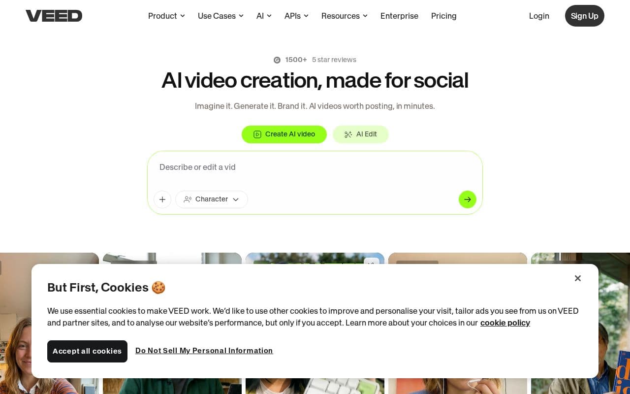 VEED screenshot