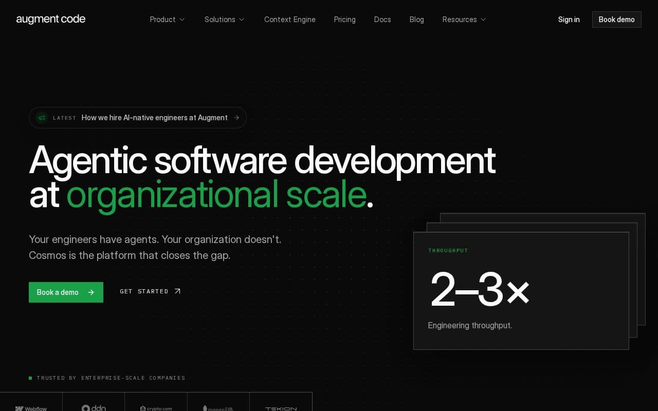 Augment Code screenshot