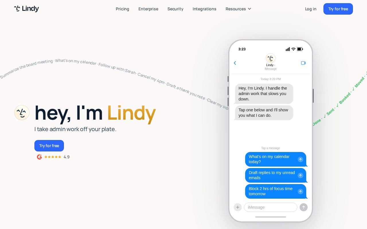 Lindy screenshot