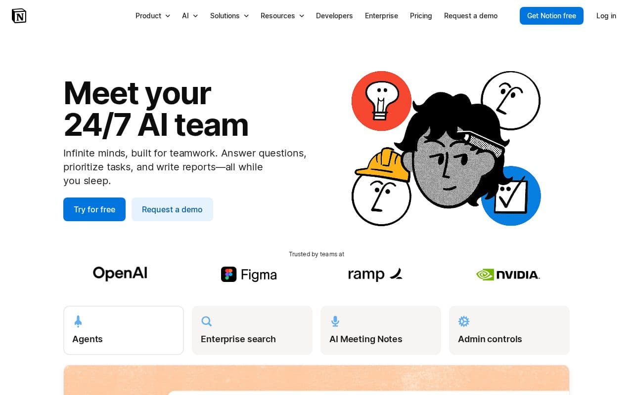 Notion AI screenshot