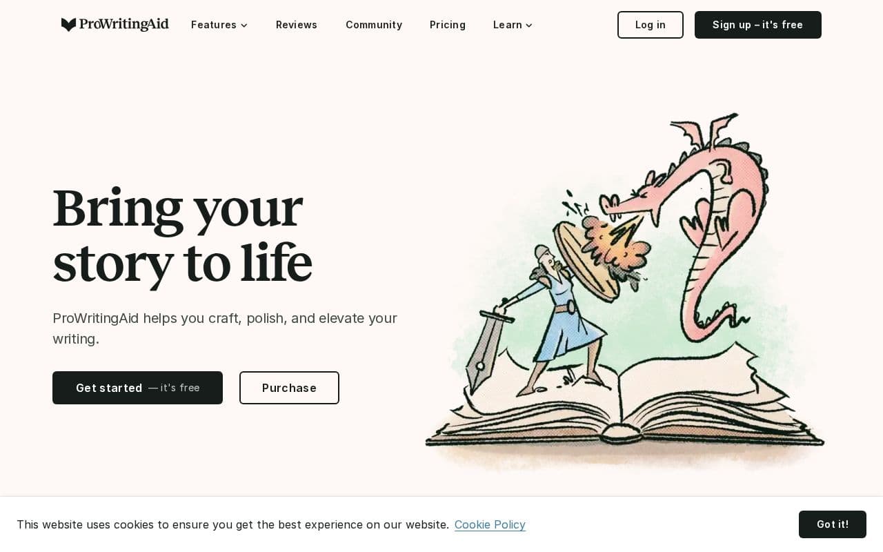 ProWritingAid screenshot