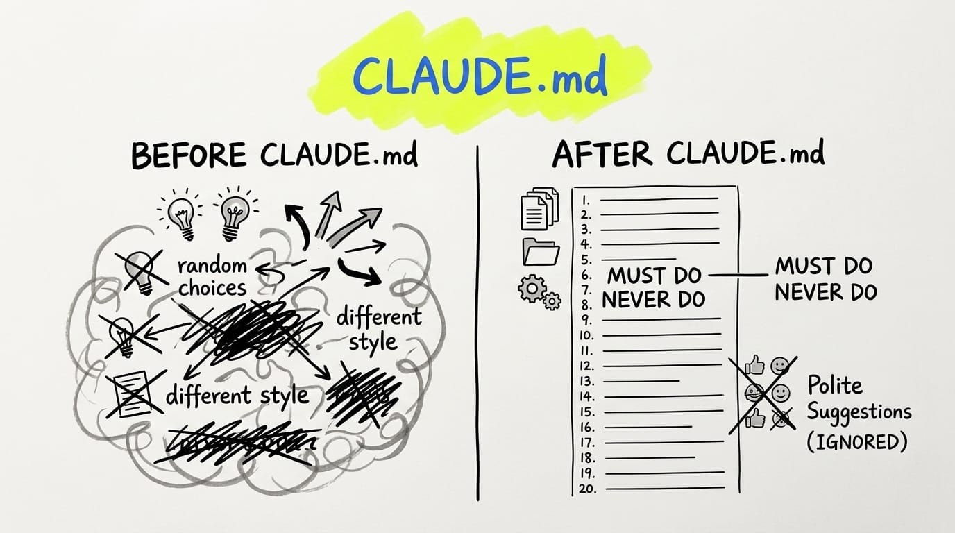 Before and After CLAUDE.md: The Turning Point